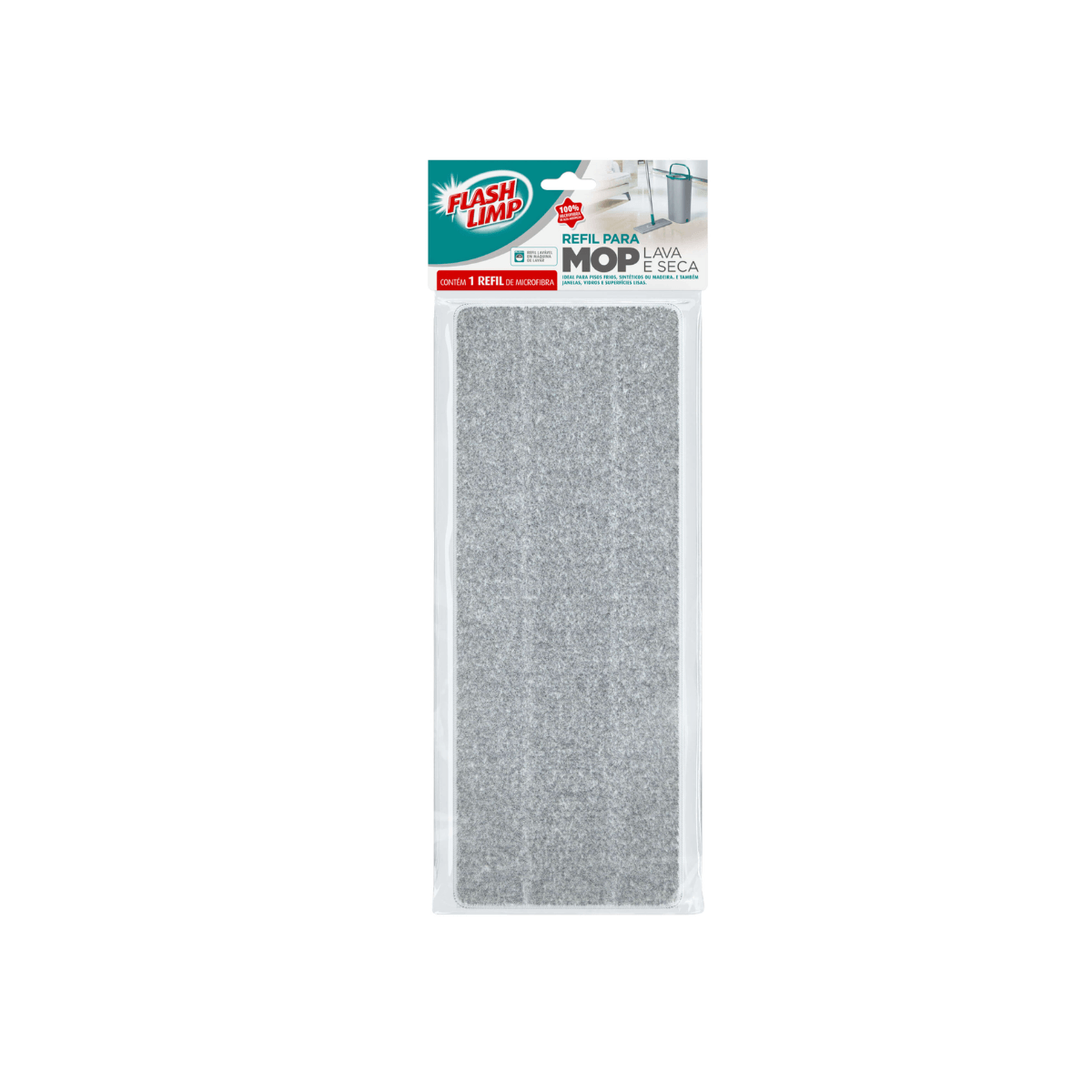 Refil para Mop Lava e Seca Flashlimp